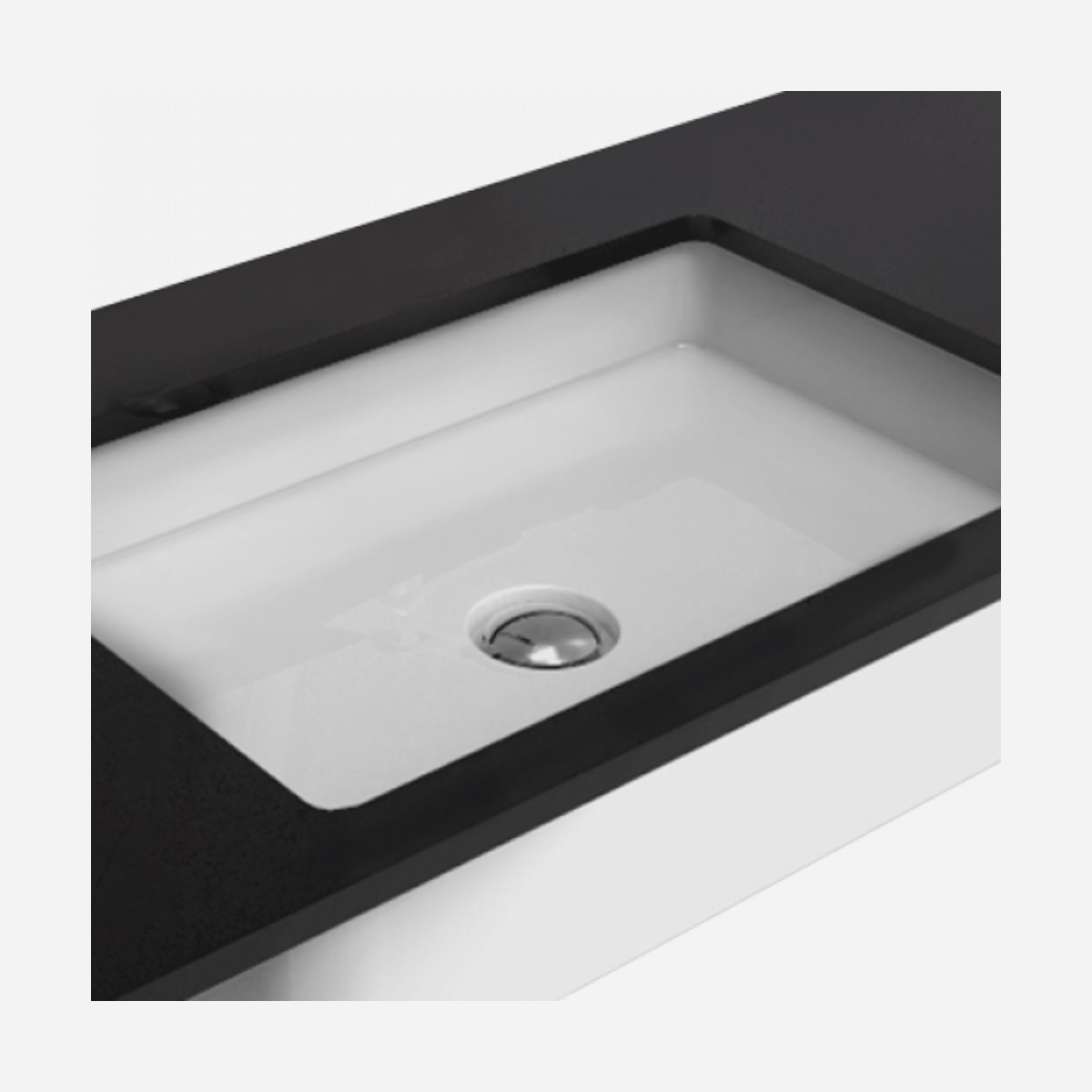 Ceramica Flaminia Miniwash 60 Lavabo sottopiano ceramica bianca