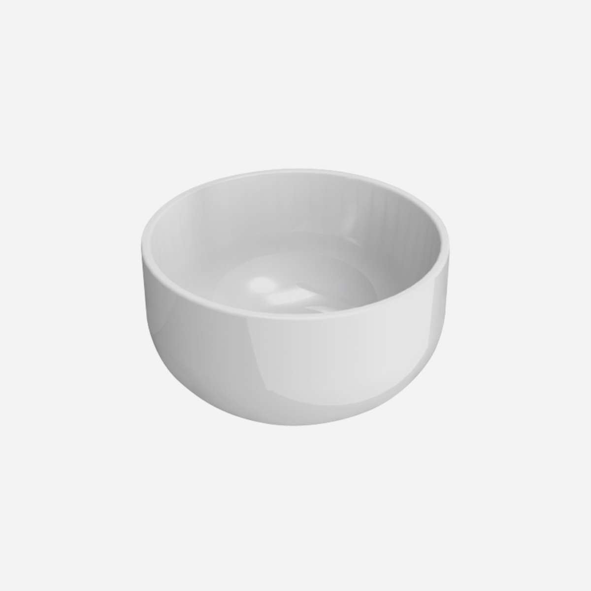 Ceramica Flaminia Saltodacqua Ø42 Lavabo appoggio ceramica bianca